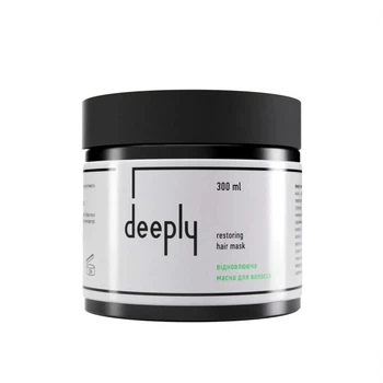 Маска deeply restoring hair mask для відновлення пошкодженого волосся, 300 мл