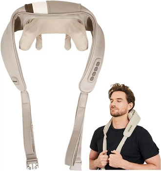 Масажер для шиї Generic HJ-188 White (R3890)