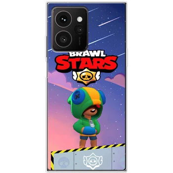 Силиконовый Чехол с Картинкой для HMD Skyline Принт (Бравл Старс Леон, Brawl Stars Leon) (66409-ysm025)