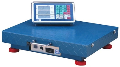 Торговые весы TA-150 WiFi с съёмной головкой и цифровым дисплеем до 150 кг металл с защитным покрытием