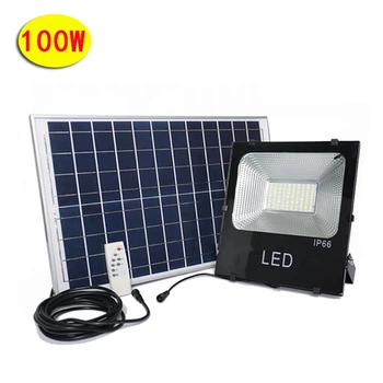 Светодиодный прожектор 100W Led Solar Flood Light мощность 100w цикл работы до 10 часов