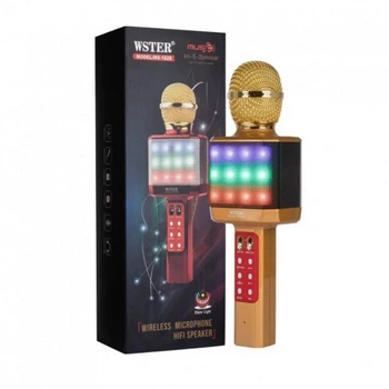 Караоке-микрофон Wster WS-1828 5 Вт 1800 мАч до 10 м Bluetooth