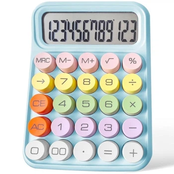 Калькулятор настольный черный KK-2280 компактный удобный
