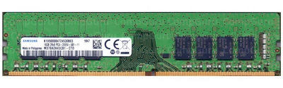 Оперативная память для ПК Samsung DDR4 16GB 2666MHz UDIMM 2Rx8 PC4-2666V (M378A2K43CB1-CTD)
