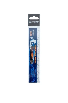 Лінійка пластикова Kite Hot Wheels колір різнокольоровий KITE ЦБ-00255240