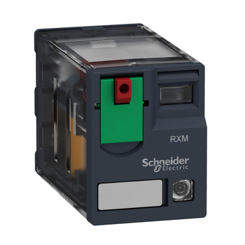Проміжне реле Schneider Electric Zelio Relay 4CO, 24В, AC, 6А, LED (RXM4AB2B7)