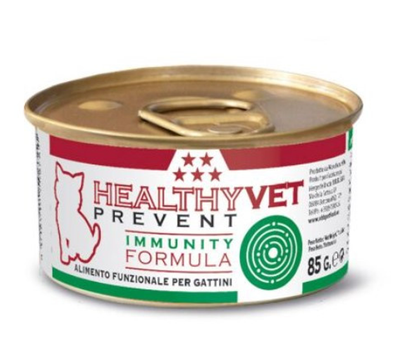 Вологий корм для кошенят Kippy HEALTHYVET DIET Kitten Immunity Formula (зміцнення імунітету) паштет - 85 гр