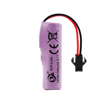 Акумулятор DJY Li-ion, 3.7A, 500mAh, для радіокерованих машинок Muscle Car, Mercedes AMG GT, Ferrari F8