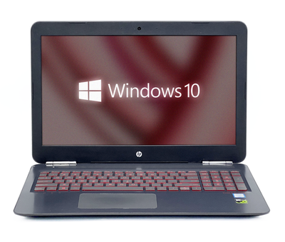 Ноутбук HP Omen 15-ax257nr / 15 IPS 1920x1080 60Гц / i7-7700HQ / 16 GB / 240 GB / NVIDIA GeForce GTX 1050 Ti / [HPMN15X257NRI7105024016IB] БУ