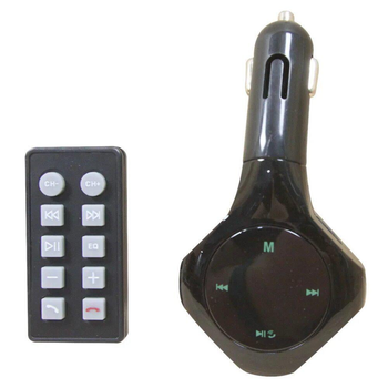 Автомобильный FM MP3 трансмиттер AUX HZ H29 модулятор с Bluetooth microSD USB Hands Free с Пультом Черный (3104)