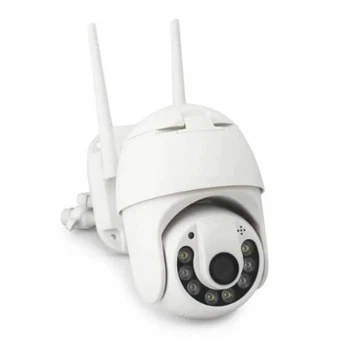 Уличная поворотная IP-камера видеонаблюдения CAD V380 C6 Wi-Fi 2 MP белая (6659)