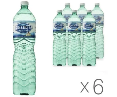 Упаковка негазированной минеральной воды Rocchetta Naturale, 6 шт. х1,5 л, ПЭТ