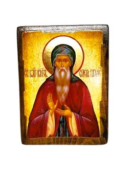 Ікона Олег Брянський святий князь (170*230 мм) на дереві