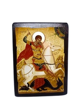Икона святой Георгий Победоносец 170*230 мм (на дереве)