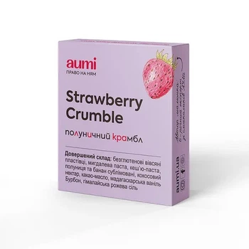 Клубничный крамбл AUMi 35 г