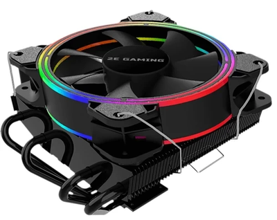 Кулер для процессора 2E Gaming Air Cool AC120T4 ARGB, Black (2E-AC120T4-ARGB)