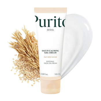 Гель-крем заспокійливий із зернами вівса Purito Seoul renewal Oat in Calming Gel Cream 100 ml