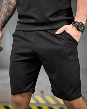Black чоловічі шорти Streem з поліестеру Coolmax, , , якісні XXXL