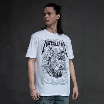 Футболка унісекс Metallica (And Justice For All wht) 2XL білий