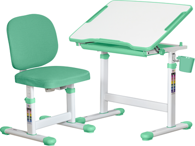 Комплект Evo-Kids стол + стул Evo-06 Plus Green (Evo-06 Plus Z)