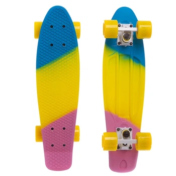 Пенни борд Penny Board круизер пластиковый RUBBER SOFT