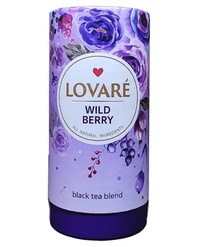Чай Lovare Дика ягода чорний 80 г (52417)