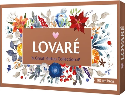 Чай Lovare Набор Коллекция чаев "Great Party Collection" (18 видов по 5шт) 155г (10)