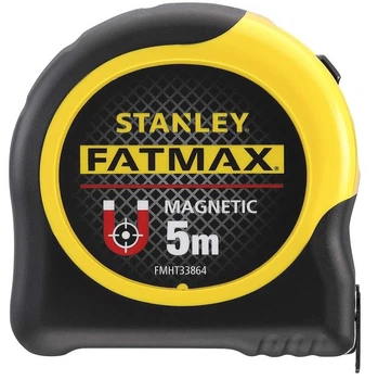 Рулетка измерительная Stanley FatMax Blade Armor (5 м х 32 мм) с фиксатором и магнитным крючком (26298)