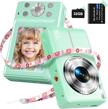Фотоаппарат DPFIHRGO DC403 48Мп / CMOS / 16Х зум / Зеленый Б/В