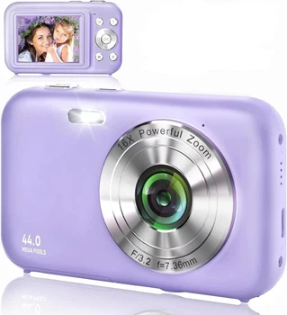 Фотоаппарат YLSHGXFC DC406L 44 Мп / CMOS / Full HD 1080p 30 fps / 16× зум / Фіолетовий Б/В
