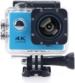 Экшн-камера ZHUTA / 4K / 8MP/ WiFi / / 30 м Водонепроницаемая / Голубой Б/В