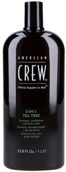 Шампунь American Crew Classic 3 в 1 Чайне дерево для волосся та тіла 1 л (669316223062)