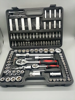 Універсальний набір торцевих головок з тріскачкою 108 пр. KASSEL TOOLS KS-108pcs TOOL SET