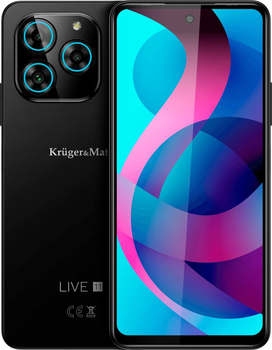 Smartfon Kruger&Matz Live 11 6/128GB Black (KM05004-B)