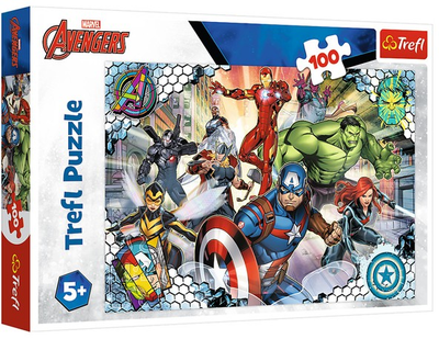 Puzzle Trefl Sławni Avengers 100 elementów 16454 (5900511164541)