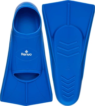 Короткі ласти для тренування в басейні Renvo Frio із закритою п'ятою 42-44 Сині (SF100-04 42-44)