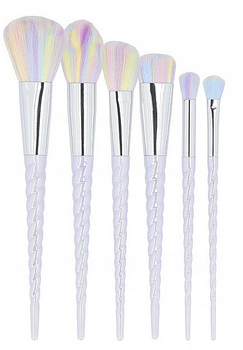 Zestaw pędzli do makijażu Tools For Beauty MiMo Unicorn Pastel 6 szt (5903018919997)