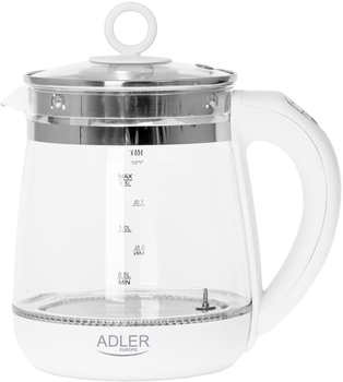 Електрочайник Adler AD 1299 White (AD1299)
