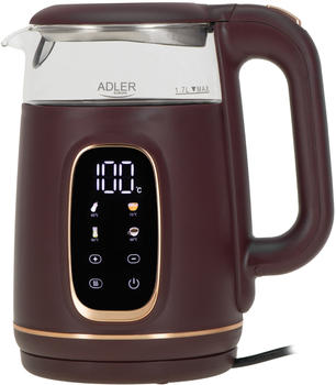 Електрочайник Adler AD 1305 1.7 л Burgundy (AD1305BU)