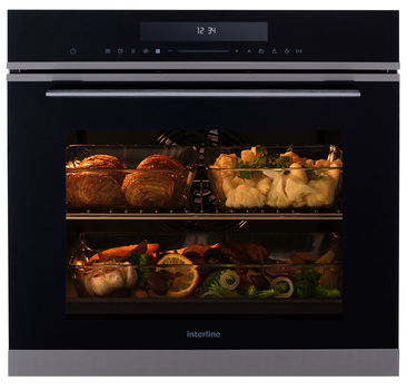 Духовой шкаф электрический INTERLINE OMG 970 SCD BA