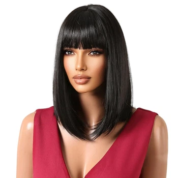 Парик Cleopatra удлиненное каре, термоволокно DC2148-1