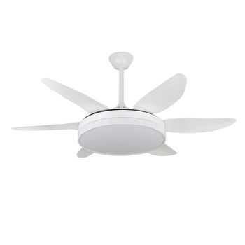 Потолочная LED люстра-вентилятор 80W Levistella с пультом 3000/4500/6000К белая IP20 7947101 (52) WH