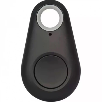 Брелок-трекер з маячком iTag anti lost loos Bluetooth до 20 м Gps на ключі брелок-маячок чорний (5211)