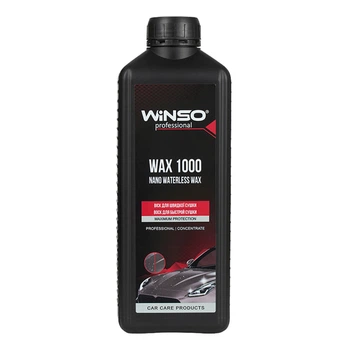 Холодный воск Winso Wax 1000 Nano для защиты кузова автомобиля водоотталкивающий нано воск 1л (LI-D_22-O)