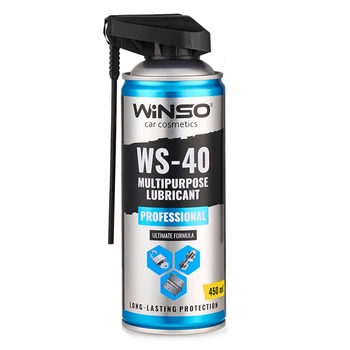 Мастило багатофункціональне Winso WS-40 450мл очищувач для контактів іржі та корозії (DO-LI_33S)