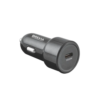 Автомобильное зарядное устройство BREVIA ePower TurboCharge 20W 1xUSB-C черный зарядка для авто быстрая зарядка (DO-LI_33S)