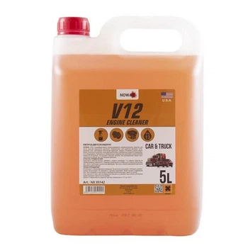 Очищувач двигуна 5L "Nowax" NX05142 V12 Engine Cleaner концентрат 1:10