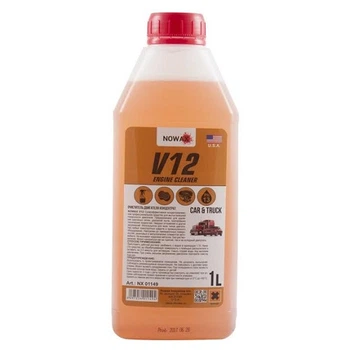 Очищувач двигуна 1L "Nowax" NX01149 V12 Engine Cleaner концентрат 1:10