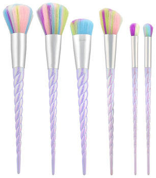 Zestaw pędzli do makijażu Tools For Beauty Mimo Unicorn 6 szt (5903018900049)