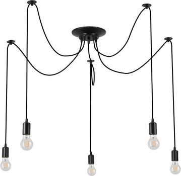 Підвісна люстра DPM SL-6055 5 x E27 Black (5906881231005)